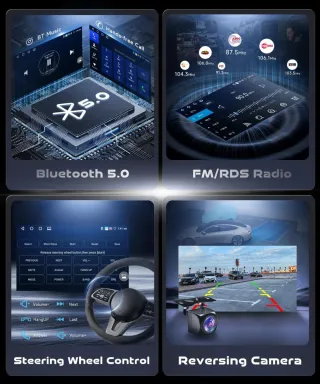 Autoradio Nissan Qashqai 2006-2016 4GB 64 GB