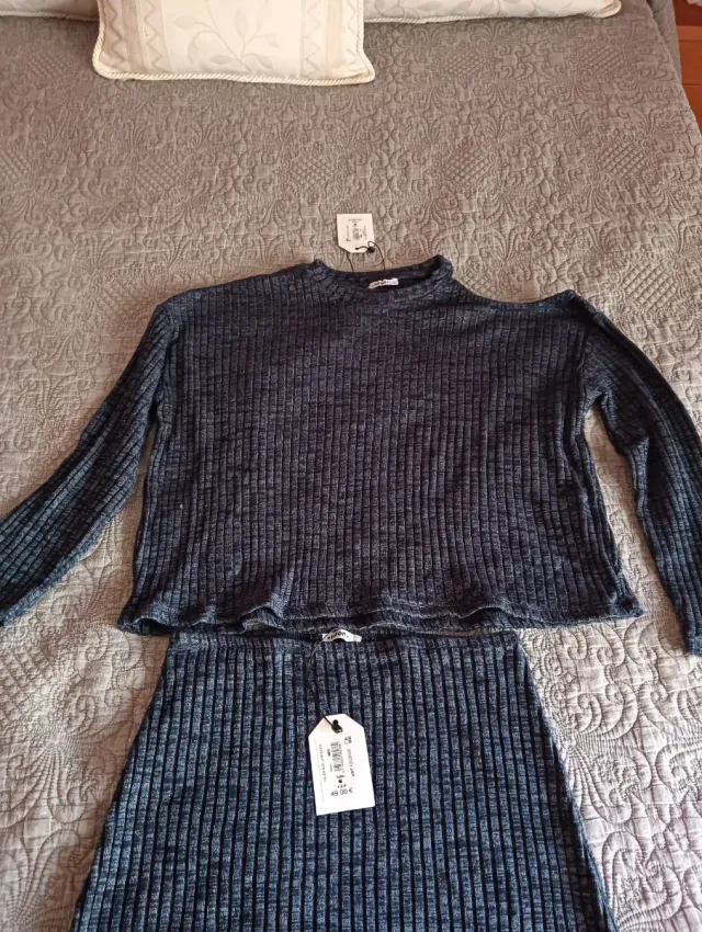 Conjunto punto Noon azul