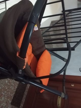 Carrito Bebé Jane Carrera Marrón/Naranja