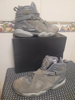 JORDAN 8 RETRO COOL GREY