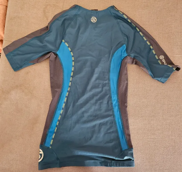 Camisetas deportivas Skins manga corta compresión