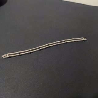 Pulsera Acero Inoxidable y Caucho Hombre