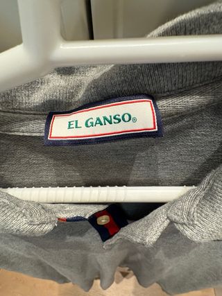 Polo El Ganso Gris Talla M