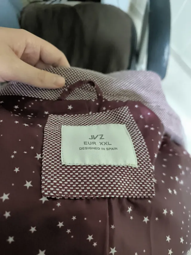 Chaqueta JVZ Roja y Blanca Talla XXL