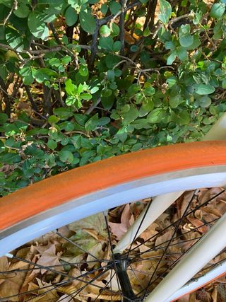 Bicicleta Satori Velo Fixie Naranja