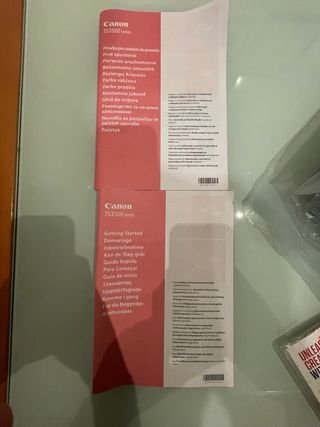 Impresora Canon TS3550i Negra/Blanca Seminueva