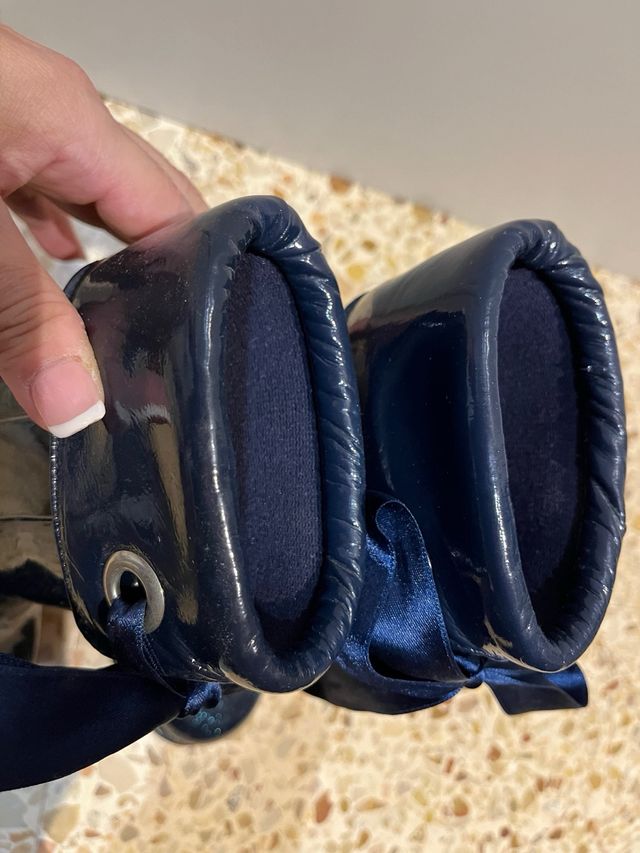 Botas de agua niña azul marino