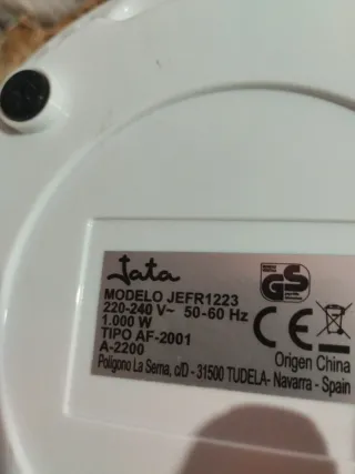 Freidora de Aire Jata