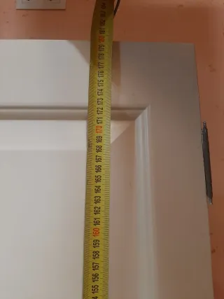 Puertas de armario empotrado blancas