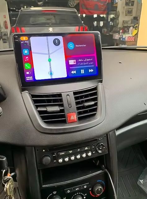 Radio Pantalla CarPlay GPS USB Peugeot 207