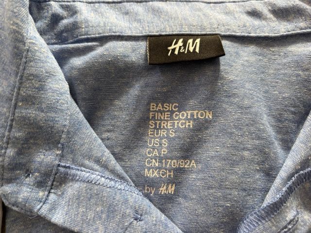 Lote 5 Camisetas H&M y Jack & Jones