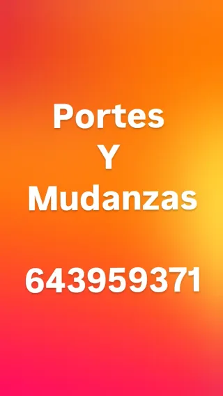 Portes económicos por Sevilla y alrededores.