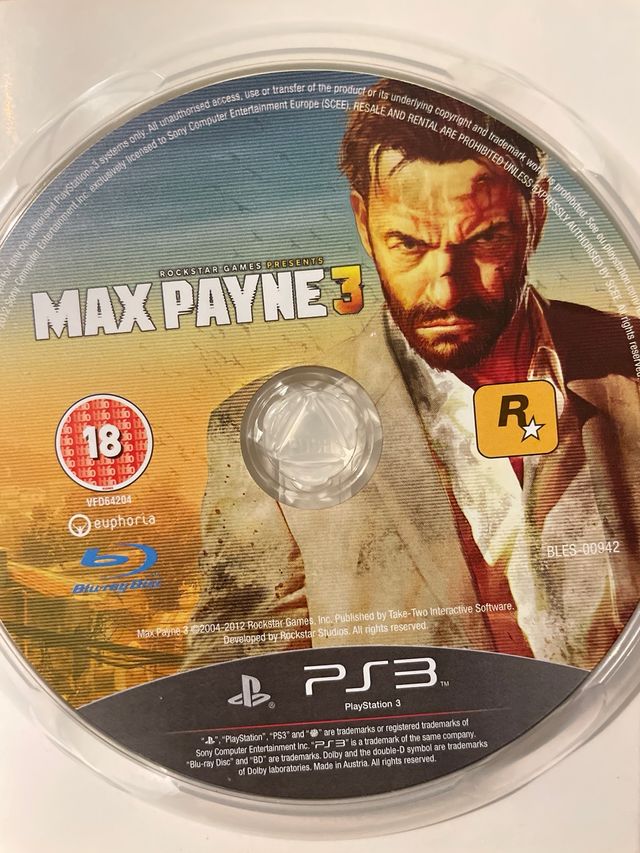 Max Payne 3 PS3