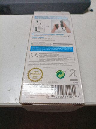 Mando Nunchuk Wii U Nintendo con embalaje sin abri