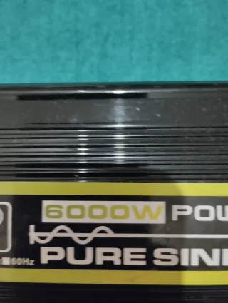 Inversor de Corriente Pura Seno 6000W