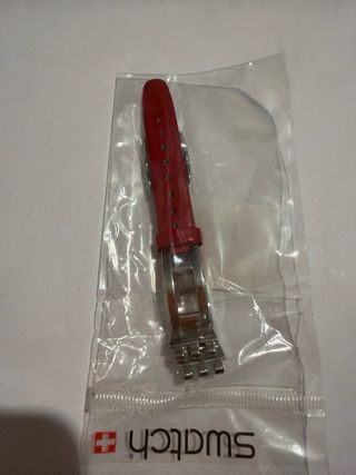 Correa Swatch 12mm Roja