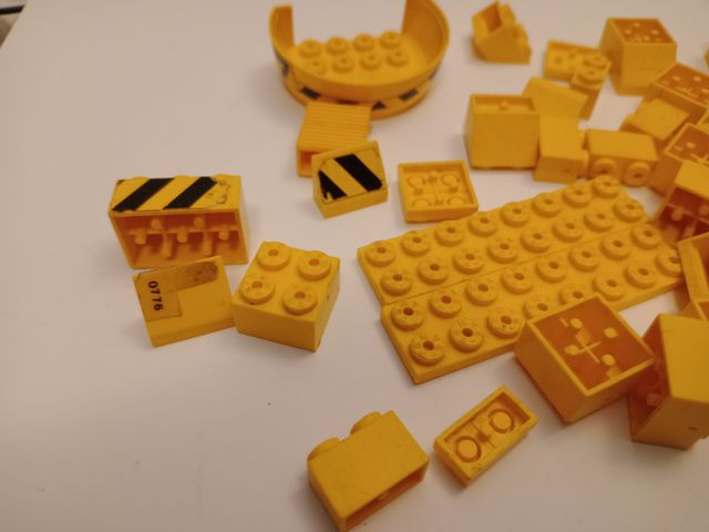 Tente lote piezas amarillas