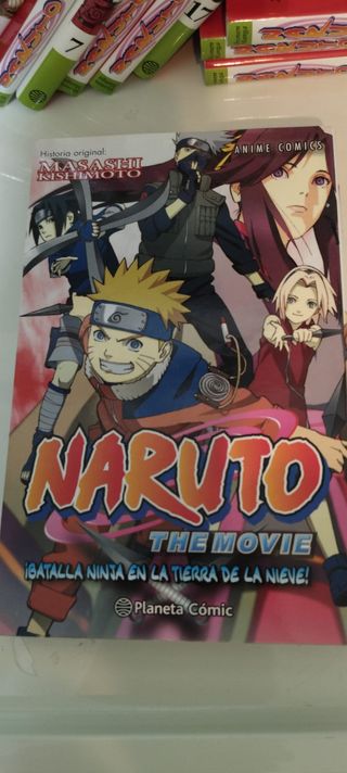 Naruto no 17,26,29,31 y 43. Zona Tirso de Molina