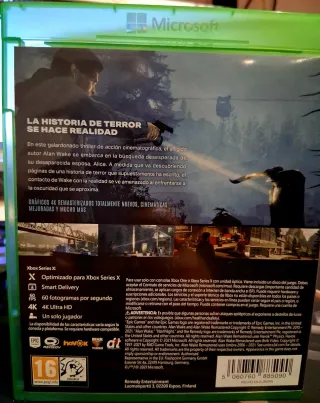 Alan Wake Remastered Xbox Series X/One