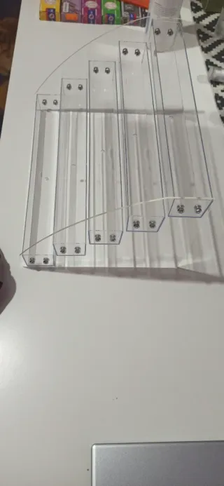 Organizador de maquillaje acrílico