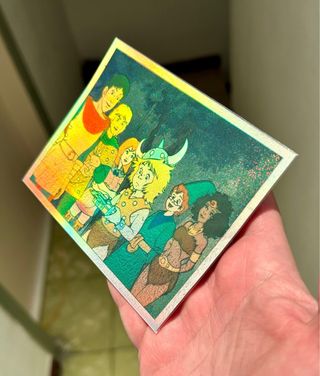 Pegatina Holográfica Dungeons & Dragons