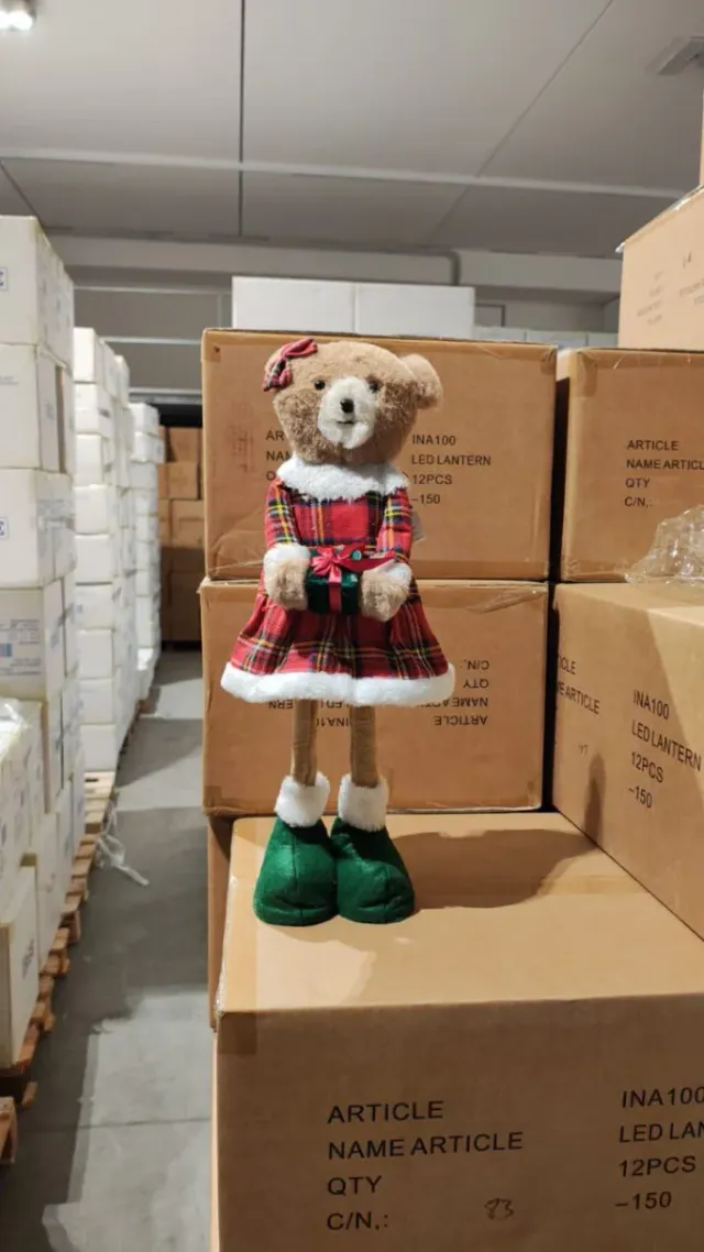 Orsetto estensibile natalizio