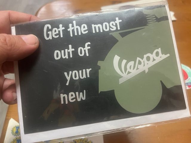 Lotto Adesivi Vespa: Club, Storiche, 50