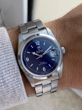 Tudor Prince Date Ranger Azul Automático