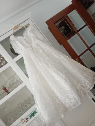 Vestido de Novia Blanco Encaje