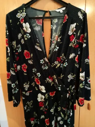 Mono largo estampado floral