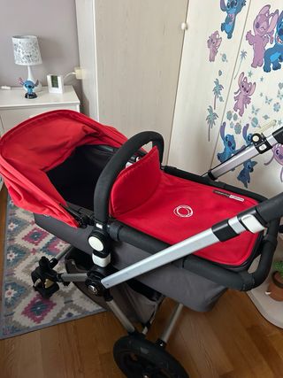 Carro Bebé Bugaboo Camaleón Rojo