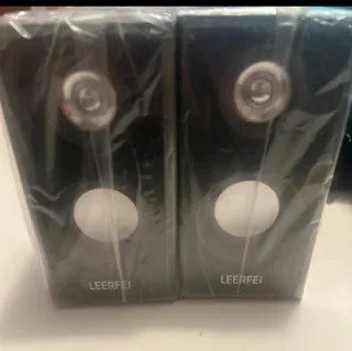 Altavoces Leerfei Multimedia Madera