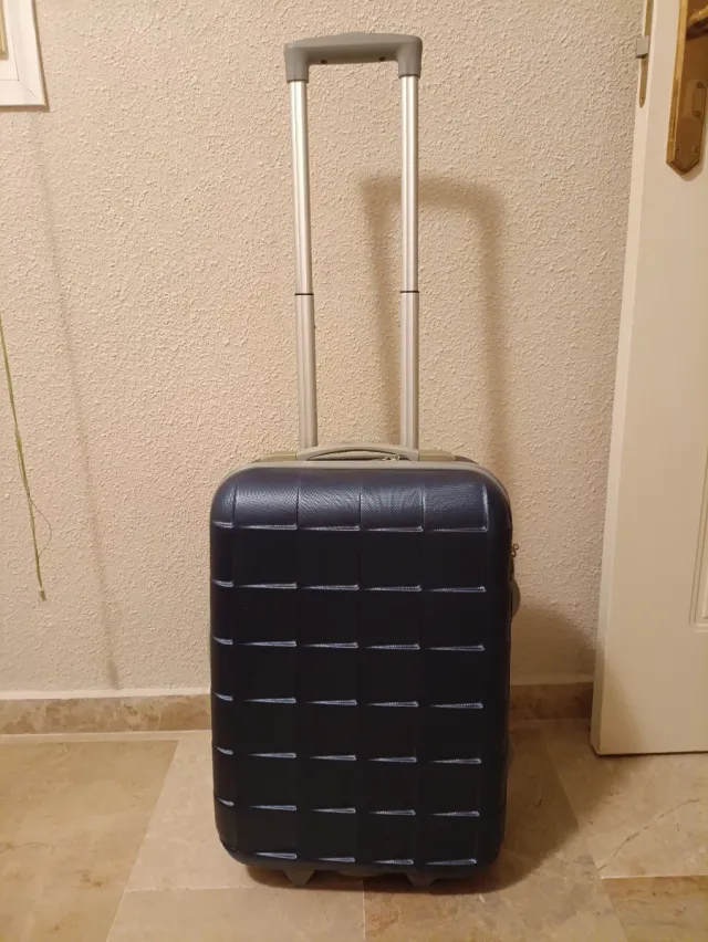 Maleta de viaje azul