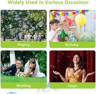 2 Máquinas de Burbujas Escenario con Luces