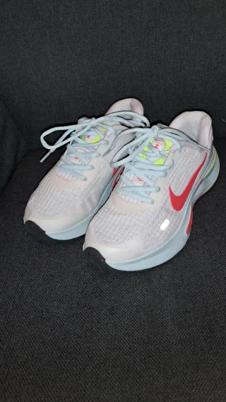 Zapatillas Nike Niña Talla 35 Blancas Rojas