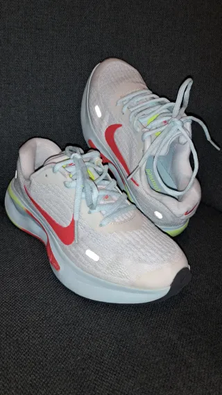 Zapatillas Nike Niña Talla 35 Blancas Rojas