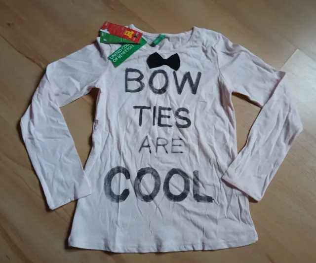 Nuevo Benetton Camiseta Talla 7-8 años