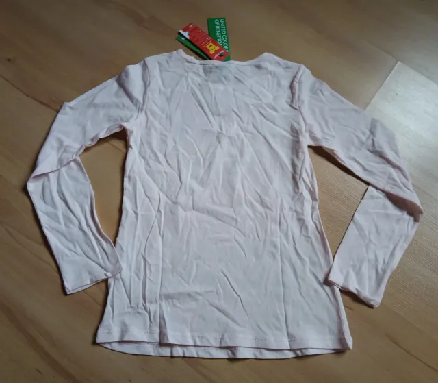 Nuevo Benetton Camiseta Talla 7-8 años