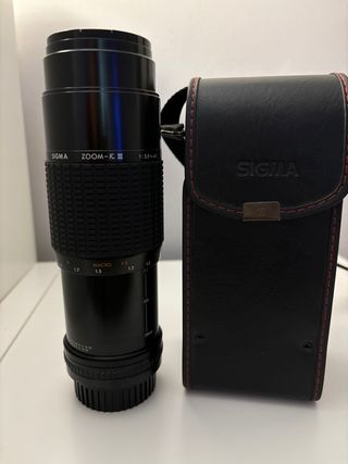 Objetivo Sigma Zoom K III Macro