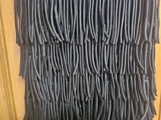 Vestido negro estilo años 20