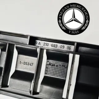 Esqueleto Mercedes E w210 radio dos din navegador