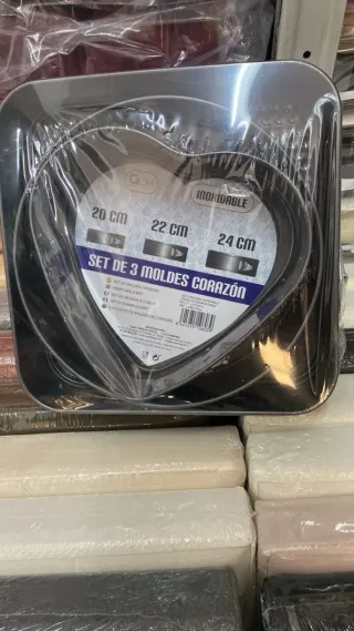 Set 3 Tortiere Inox DCM