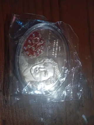 Moneda Plata Fiji Grace Kelly 2012