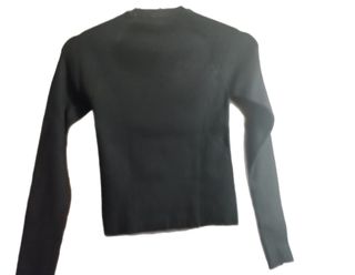 Jersey Zara Negro Botones Dorados Talla M