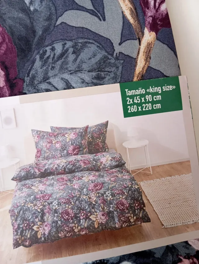 Funda Nórdica King Size Floral