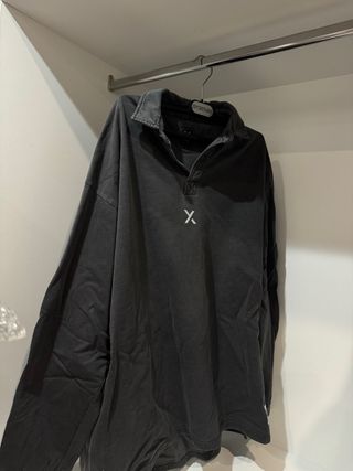 Sudadera Yuxus gris con logo