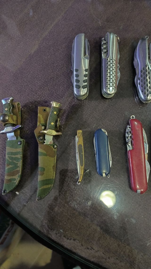 Lote navajas pequeñas 