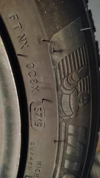 Lote ruedas Michelin Alpin 185/65 R15