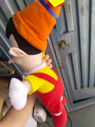 Peluche Pinocho Antiguo