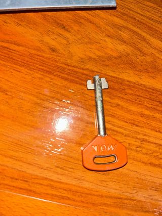 Bombín de seguridad con llave